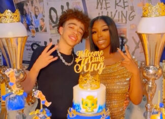‘Welcome Little King’: Go Inside King Harris’ Baby Shower King-Harris-Baby-Shower-Girlfriend