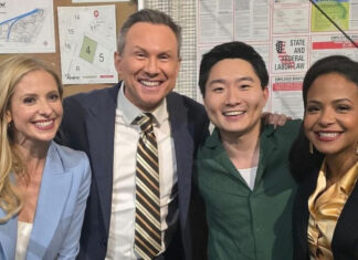 Christina Milian Celebrates Wrapping Showtime’s ‘Dexter: Original Sin’ Ahead Of December Premiere Christina-Milian-Christian-Slater-Sarah-Michelle-Gellar-Dexter-Original-Sin