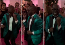AYE! Pastor Jamal Bryant Gets Jiggy At His Wedding Reception Pastor-Jamal-Bryant-Dancing-Wedding-Reception-2