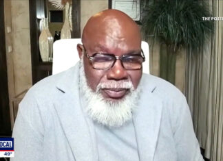 Bishop T.D. Jakes Addresses His Congregation: ‘You’re Looking At A Miracle’ Bishop-TD-Jakes-addresses-congregation-The-Potters-House