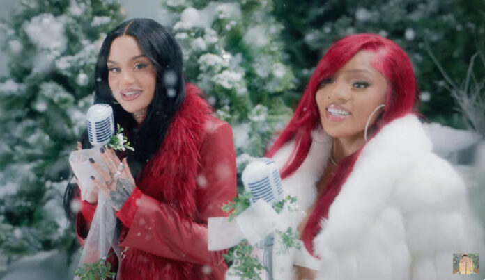 GloRilla-Kehlani-Xmas-Time-Video