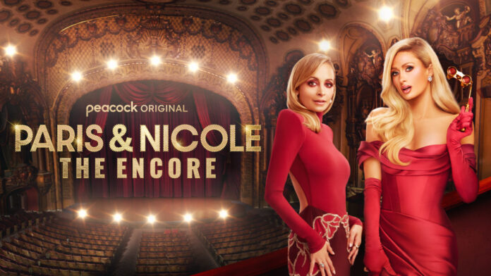 Paris-and-Nicole-The-Encore-Key-Art-Peacock