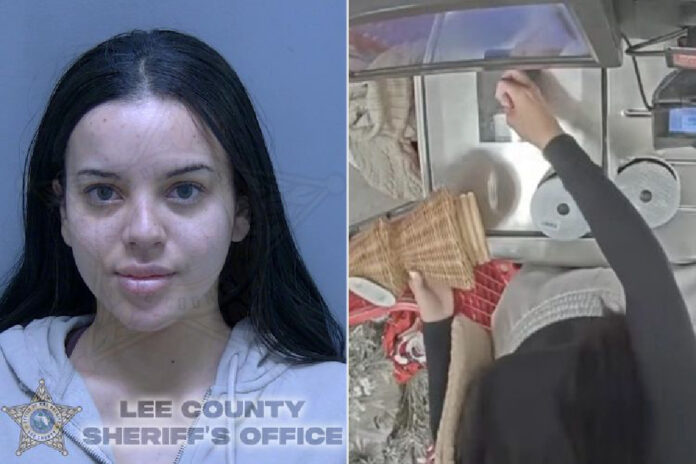 TikTok-Marlena-Velez-Arrested-Theft-Target-Again