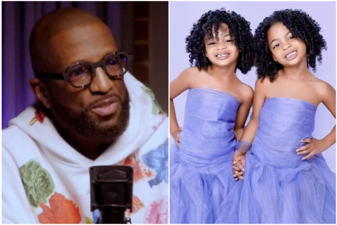 Rickey-Smiley-father-twin-girls