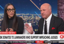 Angela Rye Checks Kevin O’Leary For Touching Her During CNN Broadcast Angela-Rye-checks-kevin-o-leary-do-not-touch-me-cnn