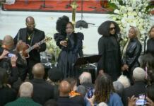 Lauryn Hill Honors Roberta Flack With A Soul-Stirring Tribute At Celebration Of Life Service Lauryn-Hill-Wyclef-Jean-Roberta-Flack-Funeral-Service