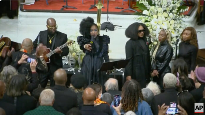 Lauryn-Hill-Wyclef-Jean-Roberta-Flack-Funeral-Service