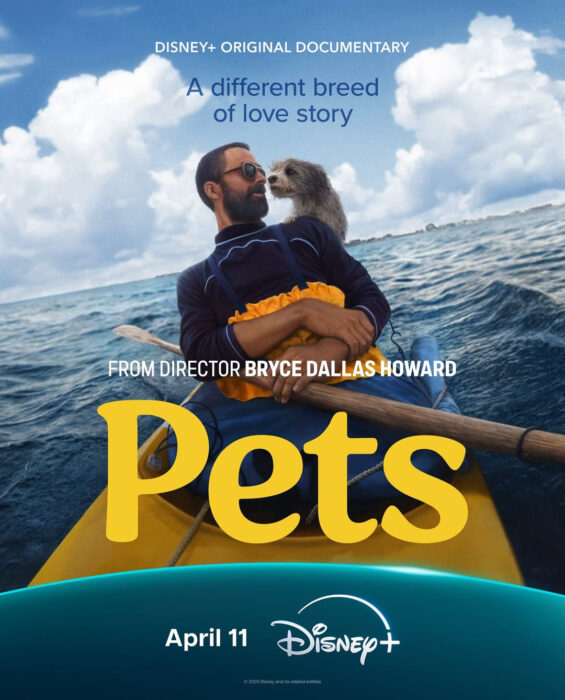 official poster for Pets documentary on Disney+