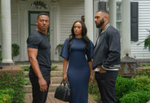 15 Social Media Reactions To Tyler Perry’s ‘Duplicity’ On Prime Video RonReaco Lee, Kat Graham, and Tyler Lepley in Tyler Perry's Duplicity on Prime Video