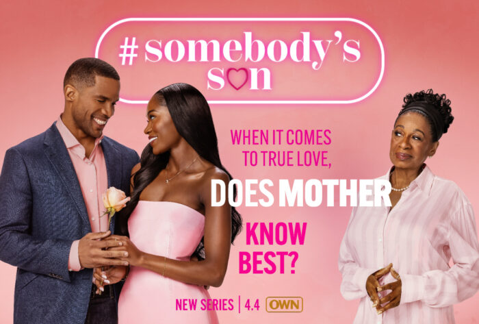 Official key art for #Somebody's Son the new reality dating show on OWN