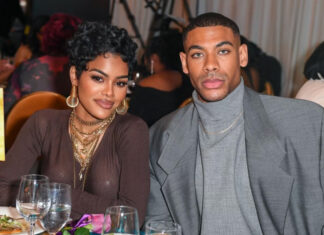 Did Teyana Taylor & Aaron Pierre Just Go Instagram Official? Teyana-Taylor-Aaron-Pierre-ABFF-Honors