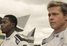 ‘F1: The Movie’ Races Into Theaters With Brad Pitt & Damson Idris Brad Pitt and Damson Idris in the high-speed ‘F1’ movie, racing on a Grand Prix track.