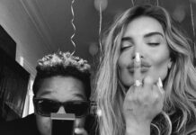 Kyle Massey & Hana Giraldo Are Engaged! đź’Ť Kyle Massey and Hana Giraldo celebrating their engagement, with Massey holding an open ring box and Giraldo showing off her diamond ring.
