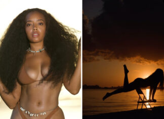 Angela Simmons Attempts Ciara’s ‘Ecstasy’ Foldable Chair Float Angela-Simmons-foldable-chair