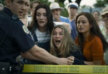 ‘I Know What You Did Last Summer’: NEW Trailer Unveiled – Revenge Comes Calling Sarah-Pidgeon-Madelyn-Cline-Chase-Sui-Wonders-I-Know-What-You-Did-Last-Summer-Columbia-Pictures
