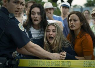 ‘I Know What You Did Last Summer’: NEW Trailer Unveiled – Revenge Comes Calling Sarah-Pidgeon-Madelyn-Cline-Chase-Sui-Wonders-I-Know-What-You-Did-Last-Summer-Columbia-Pictures
