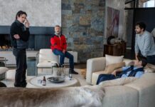 HBO’s Mountainhead: A Billionaire-Fueled Drama Coming This May cory-michael-smith-steve-carell-jason-schwartzman-ramy-youssef-in-Mountainhead