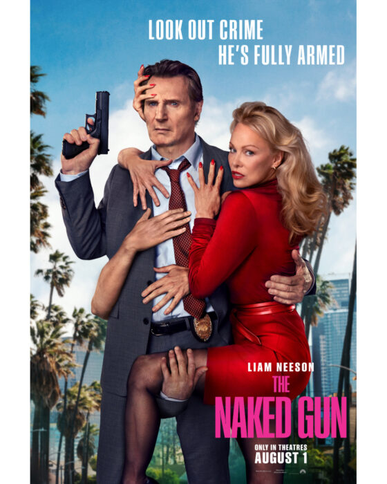 The Naked Gun movie poster 2025