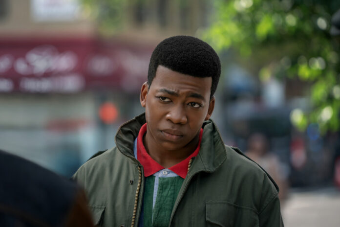 Mekai Curtis as Kanan Stark in the Season 4 finale of “Power Book III: Raising Kanan”