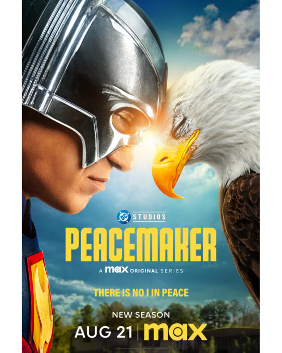 Key art for Peacemaker Season 2 on Max