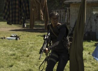 ’40 Acres’ Trailer: Danielle Deadwyler Fights For Survival In Dystopian Thriller Danielle Deadwyler in a gripping moment from 40 Acres, the new action-thriller from Magnolia Pictures.