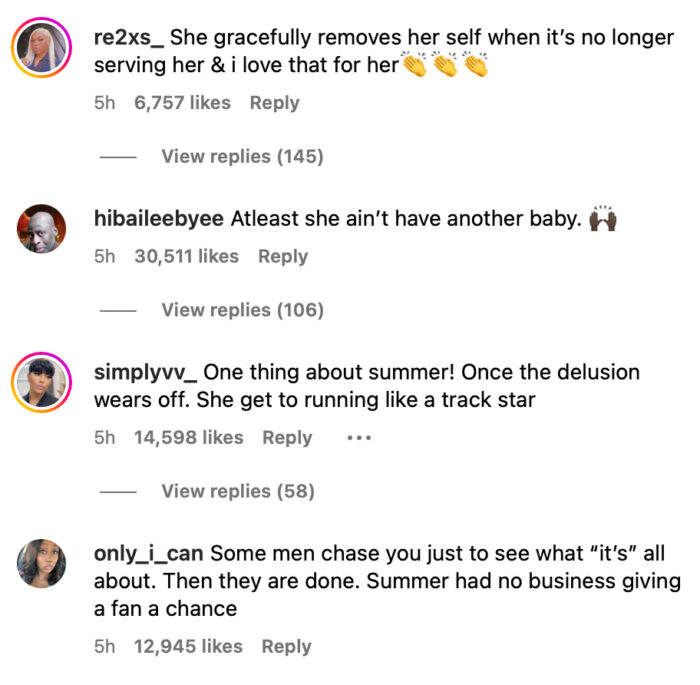 Fans react to news of Summer Walker's split from Rico Recklezz