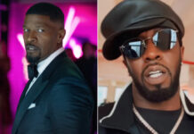 Jamie Foxx Breaks Silence On Diddy Conspiracy & Wild Hallucinations After Stroke Jamie Foxx speaking during a Hollywood Reporter roundtable, addressing Diddy conspiracy rumors