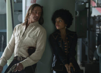 8 New Must-Watch Shows & Movies Premiering On Max In May 2025 Josh Holloway and Rachel Hilson in the Max original series Duster, premiering May 2025.