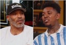 Yikes! Kenyon Martin & Nick Young Clash Over Gregg Popovich On ‘Gil’s Arena’ Kenyon Martin and Nick Young arguing during heated debate on Gil’s Arena episode