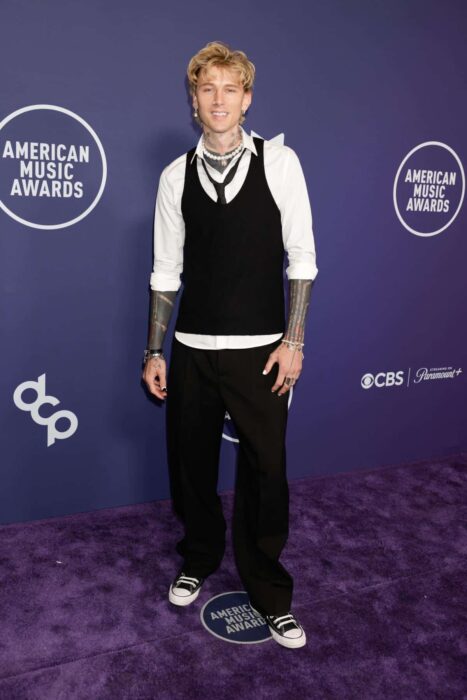 Machine Gun Kelly at the 2025 American Music Awards