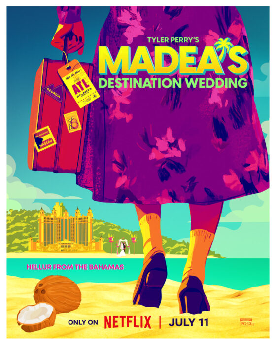 Official key art for Madea's Destination Wedding on Netflix