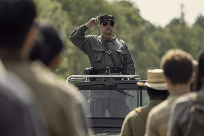 Mark Hamill as The Major in The Long Walk.