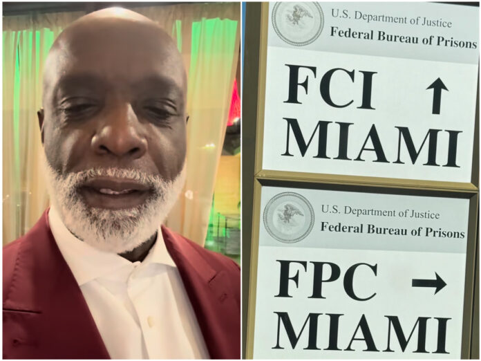 Peter Thomas shares emotional Instagram message before starting federal prison sentence for tax evasion.