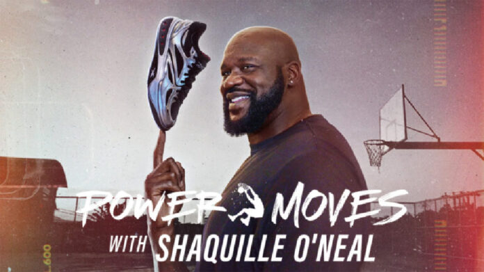 Shaquille O’Neal in Reebok HQ in Netflix’s Power Moves with Shaquille O’Neal