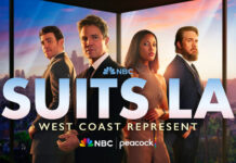 ‘Suits LA’ Canceled After One Season At NBC Stephen Amell and the cast of “Suits LA” in a courtroom scene from the canceled NBC spinoff