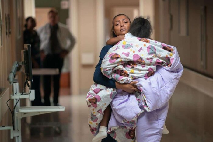 Taraji P. Henson stars as Janiyah Wiltkinson in Tyler Perry’s Straw on Netflix