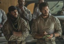 ‘The Terminal List: Dark Wolf’ Sets Prime Video Premiere Date – First-Look Images Revealed Taylor Kitsch as Ben Edwards and Chris Pratt as James Reece in The Terminal List: Dark Wolf