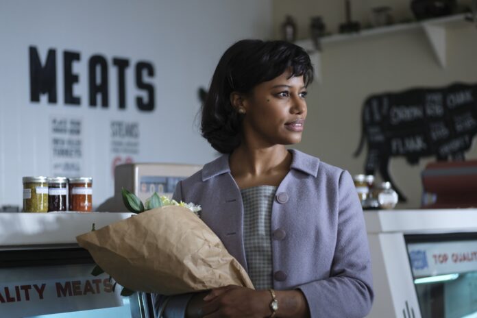 Taylour Paige stars in IT: Welcome To Derry, captured in a tense moment from HBO’s upcoming Stephen King prequel series.