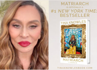 Tina Knowles’ ‘Matriarch’ Hits #1 On New York Times Bestseller List