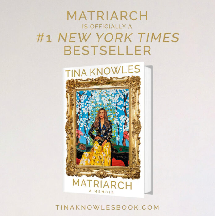 tina-knowles-matriarch-new-york-times-bestseller