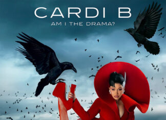 Cardi B Unleashes ‘Am I The Drama?’ Album Teaser, Release Date, & Major Pre-Sales Cardi B poses in red for her “Am I The Drama?” album artwork