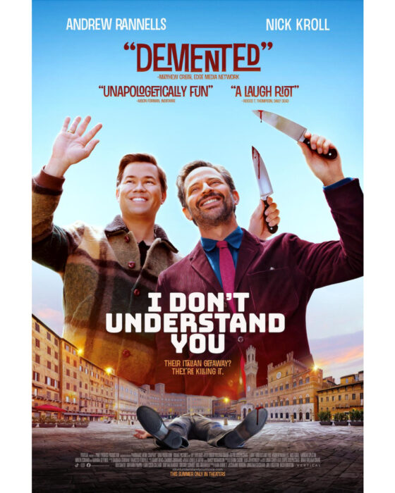 Official movie poster for 'I Don't Understand You' in theaters June 6