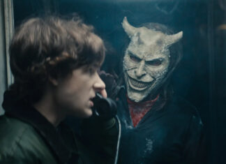 ‘Black Phone 2’ Trailer: The Grabber Returns From Beyond the Grave Mason Thames as Finn and Ethan Hawke as The Grabber in Black Phone 2.