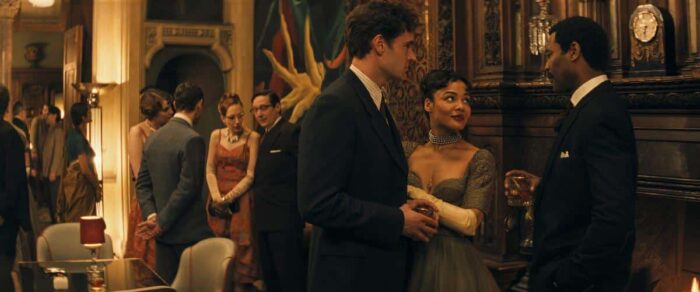 George Tessman, Hedda Gabler, and Judge Brack in “HEDDA”