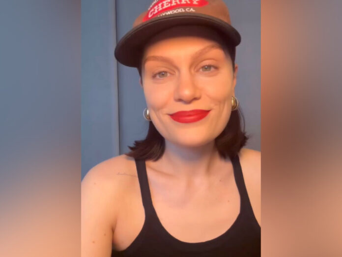Jessie J smiles in a candid Instagram video as she shares her early breast cancer diagnosis with fans.