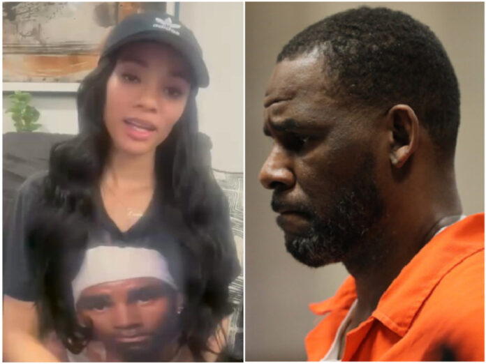 Joycelyn Savage speaks out about her engagement to R. Kelly and advocates for his release from prison