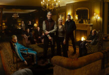 ‘Mobland’ Renewed For Season 2 After 26M+ Viewers Make It a Global Streaming Hit Anson Boon, Joanne Froggatt, Mandeep Dhillon, Lara Pulver, Paddy Considine, Pierce Brosnan, Helen Mirren, Tom Hardy, and Daniel Betts as the Harrigan and Da Souza families in Mobland Season 1, streaming on Paramount+ in 2025.