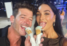 Robin Thicke & April Love Geary Tie The Knot In Star-Studded Cabo Wedding Robin Thicke Marries April Love Geary In Romantic Cabo Ceremony