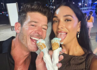 Robin Thicke & April Love Geary Tie The Knot In Star-Studded Cabo Wedding Robin Thicke Marries April Love Geary In Romantic Cabo Ceremony