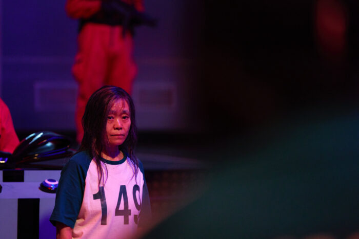 Kang Ae-sim as Geum-ja in Squid Game Season 3
